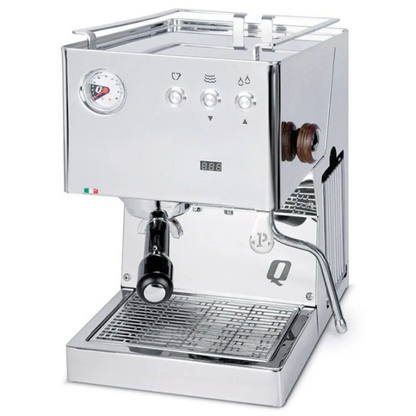 Quick Mill POP! Espresso Machine - Profiling Valve and PID Control Stainless Steel