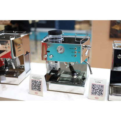 Quick Mill Pegaso Flow Control Espresso Machine - with Integrated Coffee Grinder