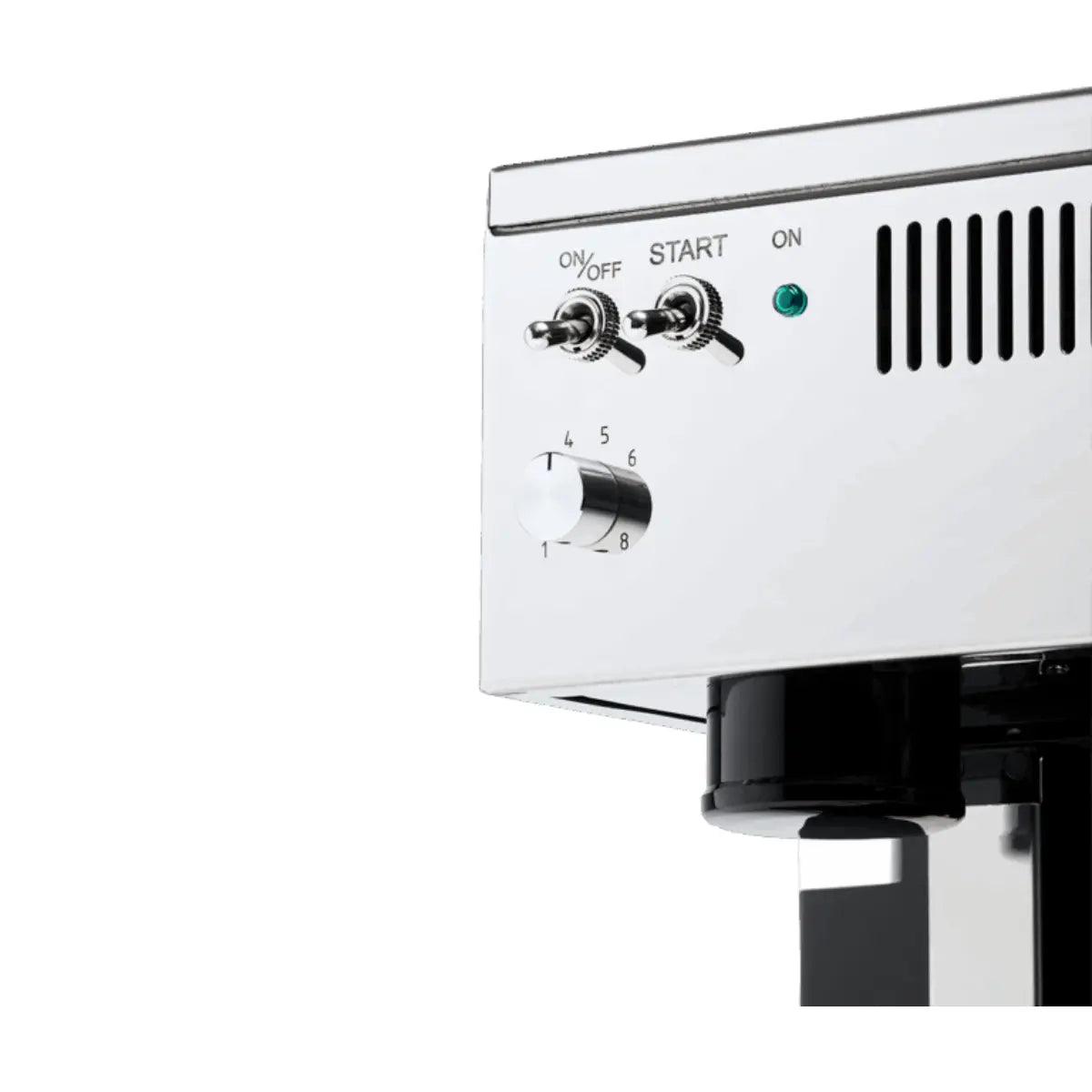 Quick Mill Retrò Espresso Machine - Thermoblock Heating System Black