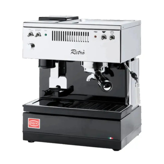 Quick Mill Retrò Espresso Machine - Thermoblock Heating System Black