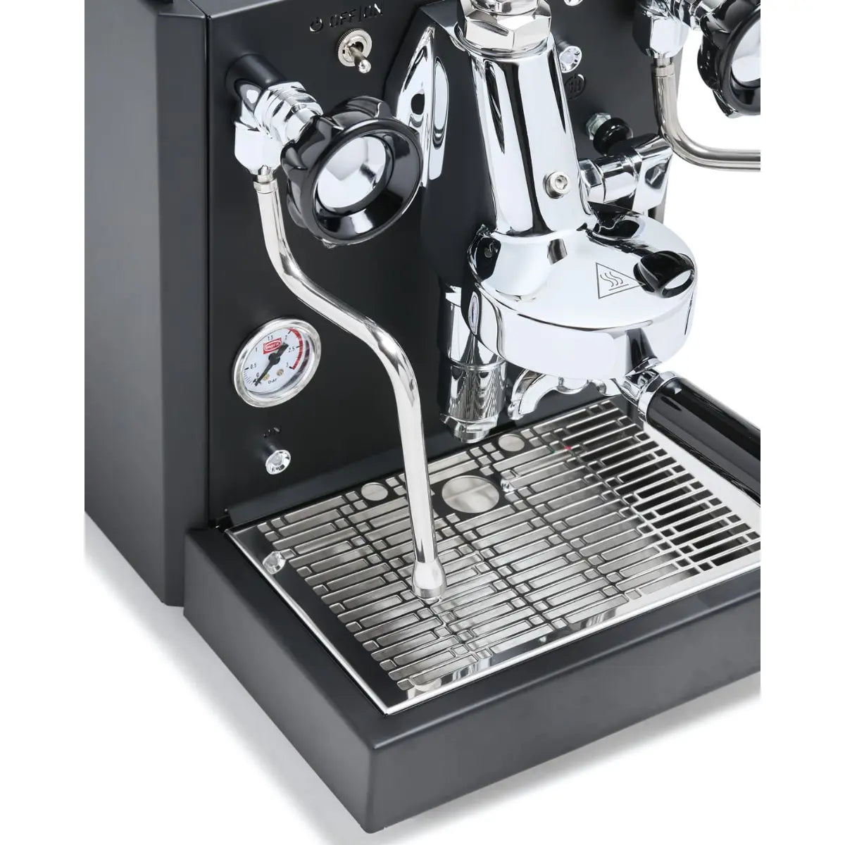 Quick Mill Rubino Espresso Machine - HX Boiler Technology Matt Black