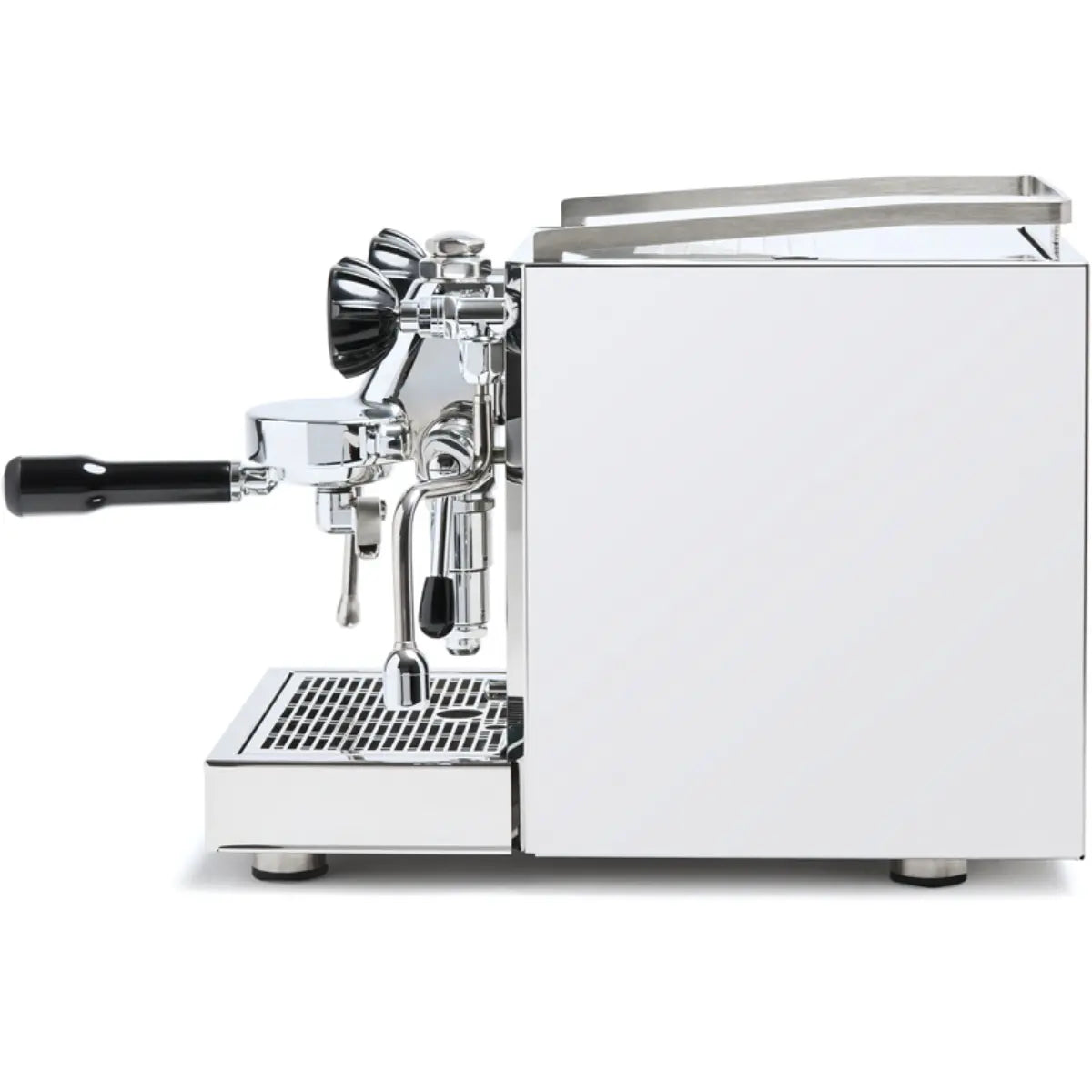 Quick Mill Rubino Espresso Machine - HX Boiler Technology Stainless Steel
