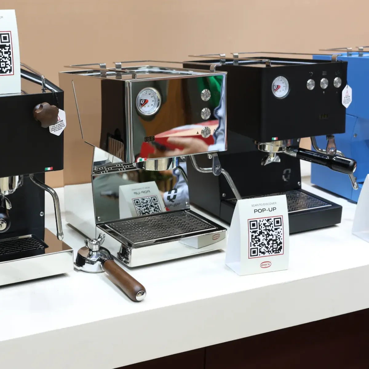 Quick Mill POP UP Espresso Machine - Profiling valve and PID control