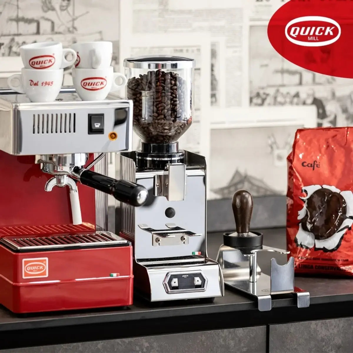 Quickmill 820 Stretta Espresso Machine - Thermoblock Technology (9)