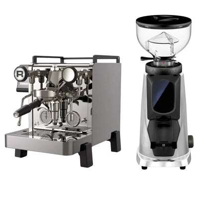 Rocket Espresso R58 Tune Espresso Machine + Fiorenzato All Ground Sense Espresso Grinder - Prime Coffee Suppliers Bundle Kit
