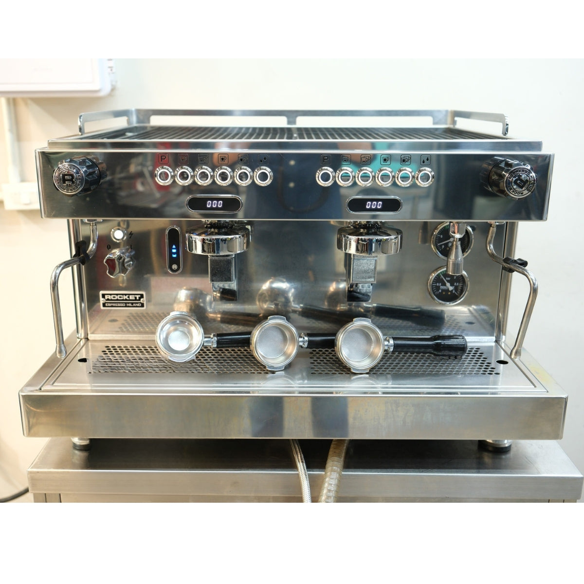 Rocket RE A Timer Thermosiphon with Dual Cool Touch Steam Wand Espresso Machine - Espresso Machine - Prime Coffee Suppliers