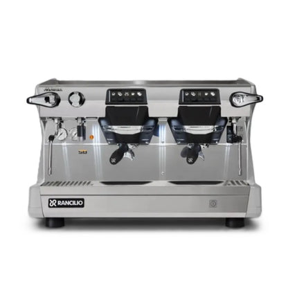 Rancilio Classe 5 Crono Espresso Machine - Automatic Single Boiler 2 Group Grey Front