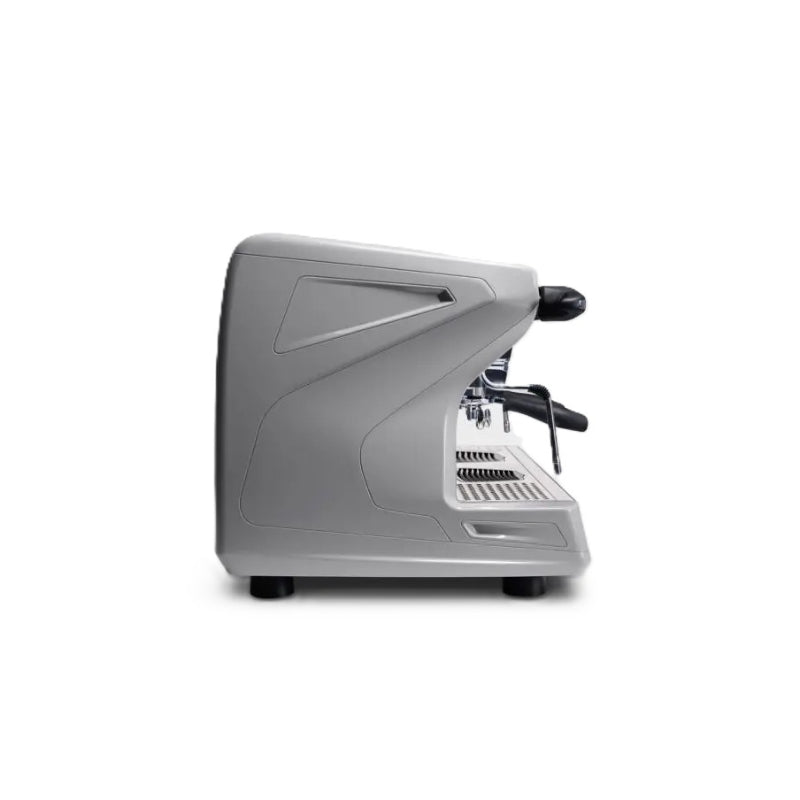 Rancilio Classe 5 Crono Espresso Machine - Automatic Single Boiler 2 Group Grey Side