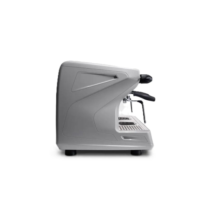 Rancilio Classe 5 Crono Espresso Machine - Automatic Single Boiler 2 Group Grey Side Tall