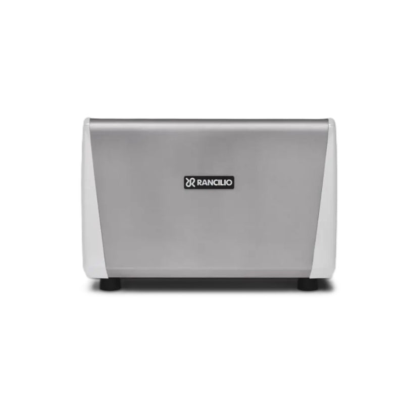 Rancilio Classe 5 Crono Espresso Machine - Automatic Single Boiler 2 Group White Back