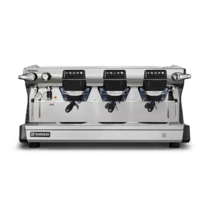Rancilio Classe 5 Crono Espresso Machine - Automatic Single Boiler 3 Group Black Front