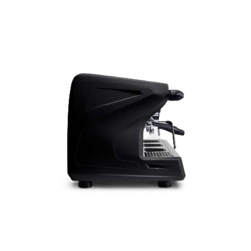 Rancilio Classe 5 Crono Espresso Machine - Automatic Single Boiler 3 Group Black Side