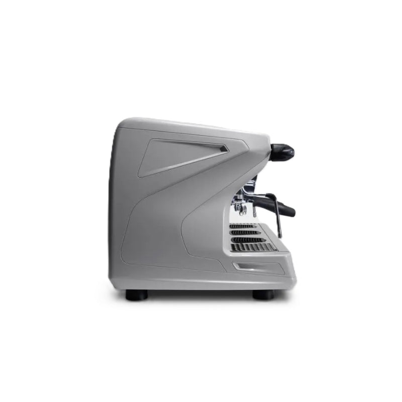 Rancilio Classe 5 Crono Espresso Machine - Automatic Single Boiler 3 Group Grey Side