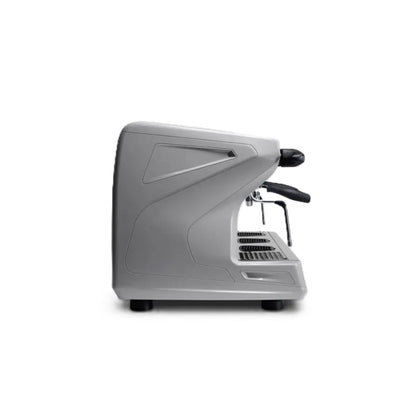 Rancilio Classe 5 Crono Espresso Machine - Automatic Single Boiler 3 Group Grey Tall Side
