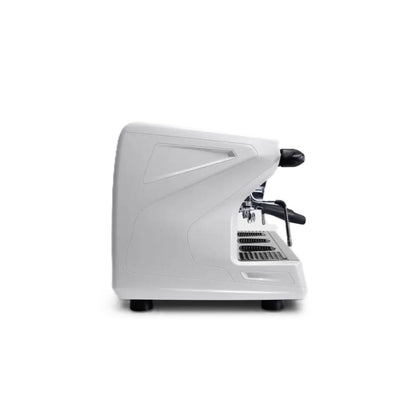 Rancilio Classe 5 Crono Espresso Machine - Automatic Single Boiler 3 Group White Side