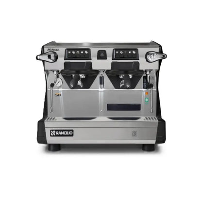 Rancilio Classe 5 Eco Crono Compact Espresso Machine (2 Group) - Automatic Single Boiler Tall Black