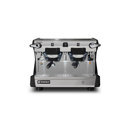 Rancilio Classe 5 S Single Boiler Espresso Machine - Semi-Automatic 2 Group Anthracite Black Compact