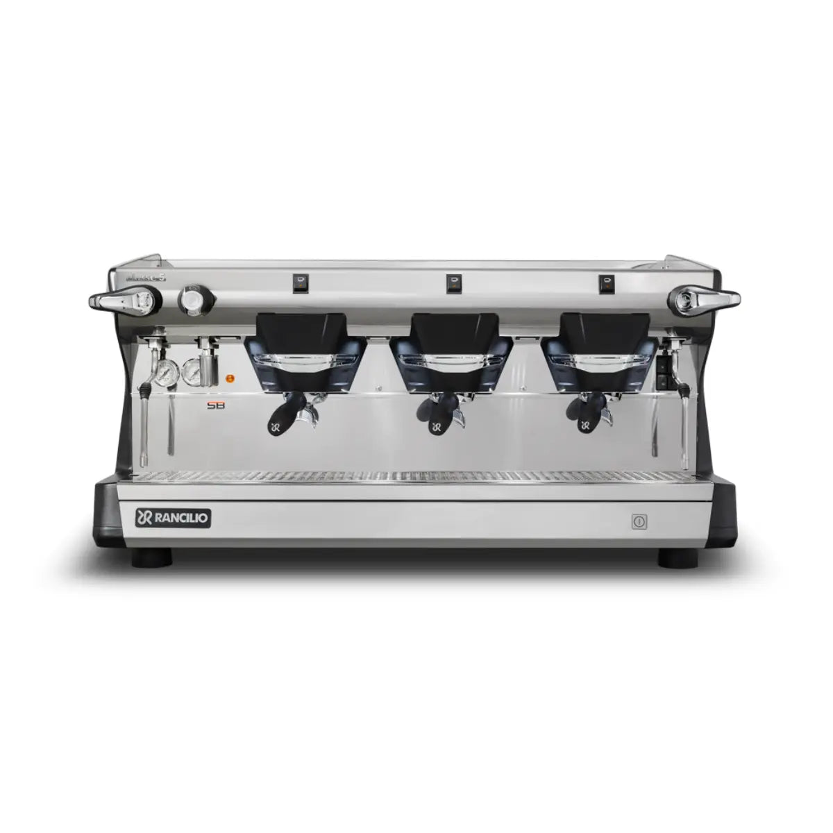 Rancilio Classe 5 S Single Boiler Espresso Machine - Semi-Automatic 3 Group Anthracite Black