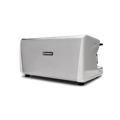 Rancilio Classe 5 S Single Boiler Espresso Machine - Semi-Automatic 3 Group Ice White