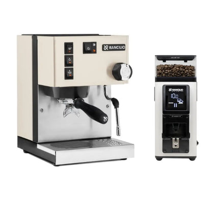 Rancilio Silvia Home Espresso Machine + Stile Grinder - Home Bundle Kit Inox