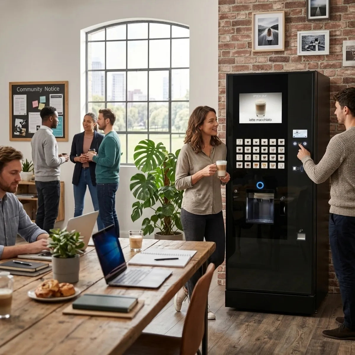 Rhea Luce Zero.Premium Coffee Machine - 500 Cups per Day + Varitherm - Coffee Machine - Prime coffee Suppliers
