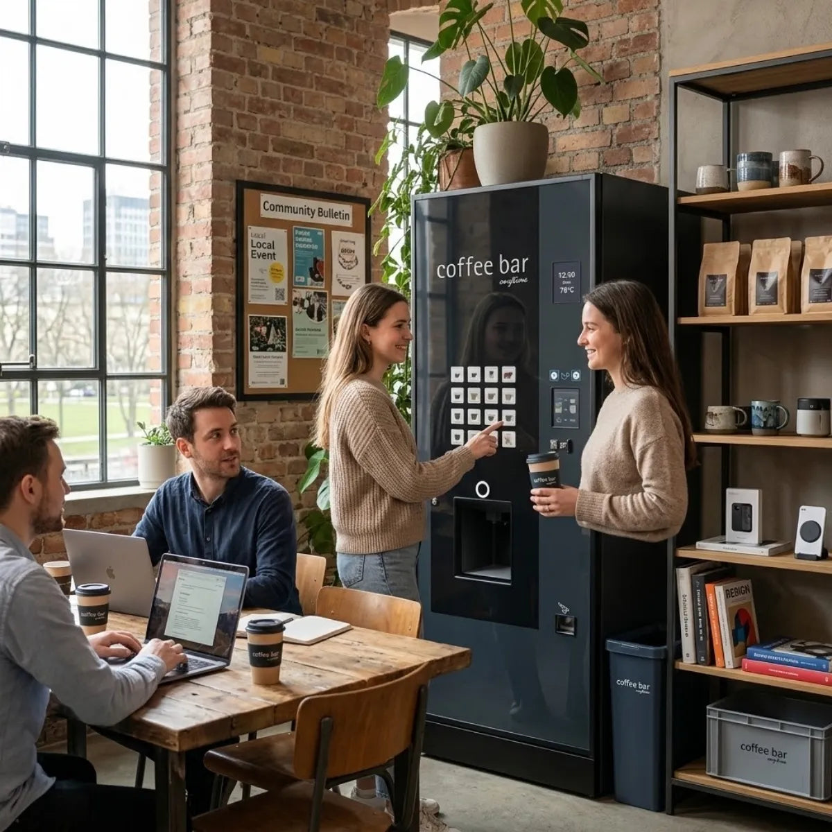  Rhea Luce Zero.1 Coffee Machine - 300 Cups per Day + 2 Boiler System - Coffee Machine - Prime Coffee Suppliers
