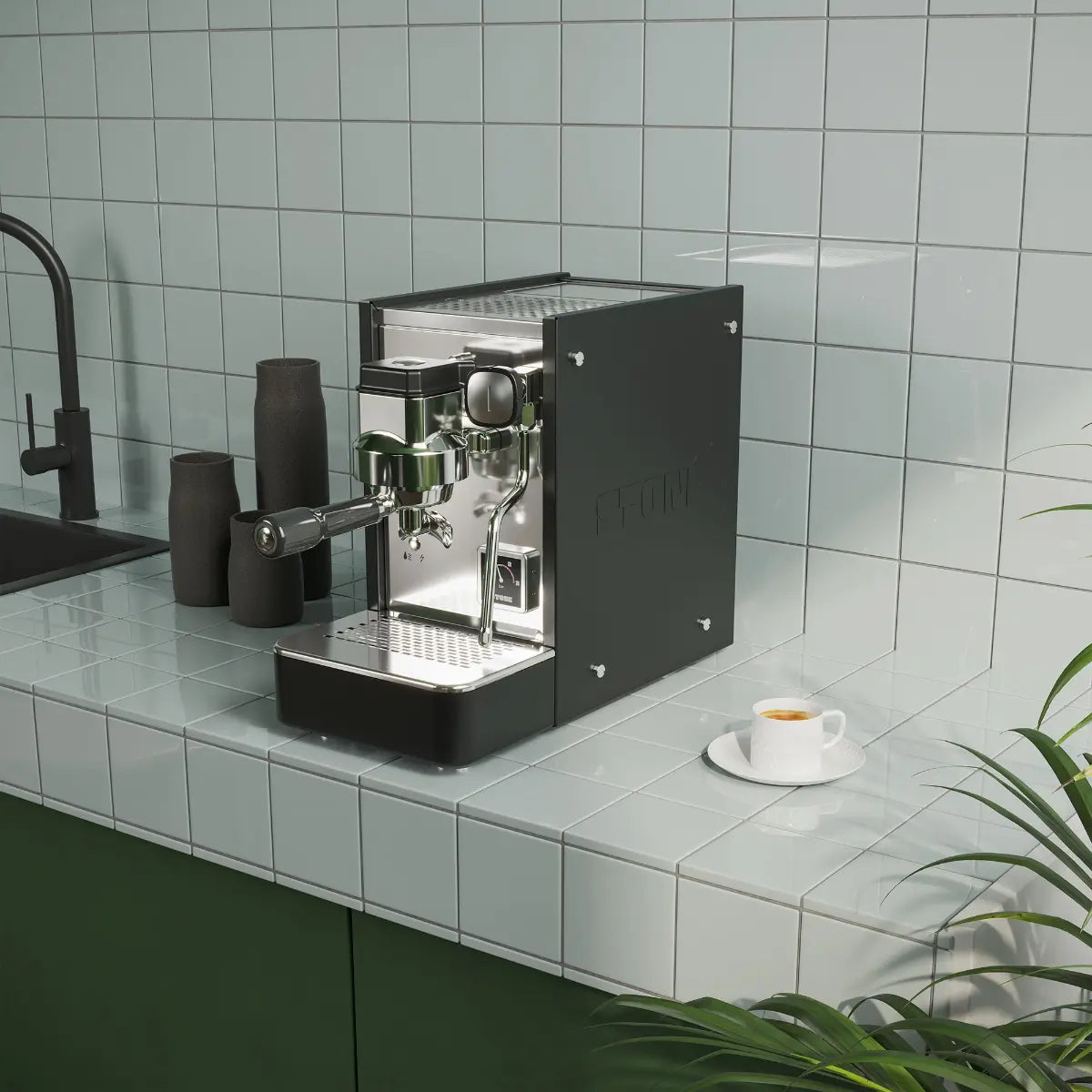Ritual Barista Store Stone Espresso Machine