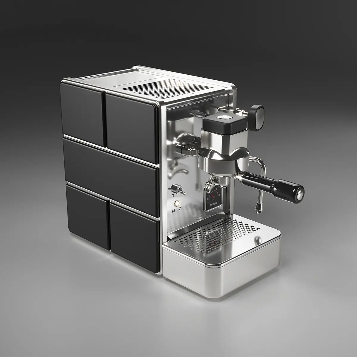 Ritual Barista Store Stone Espresso Machine Black Satin
