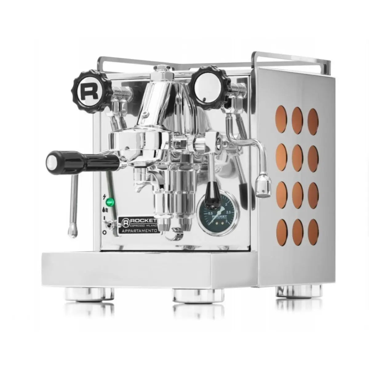 Rocket Appartamento Espresso Machine - Heat Exchanger Boiler Copper