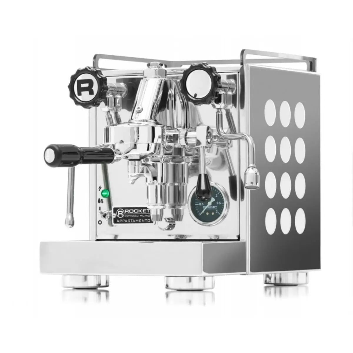 Rocket Appartamento Espresso Machine - Heat Exchanger Boiler White