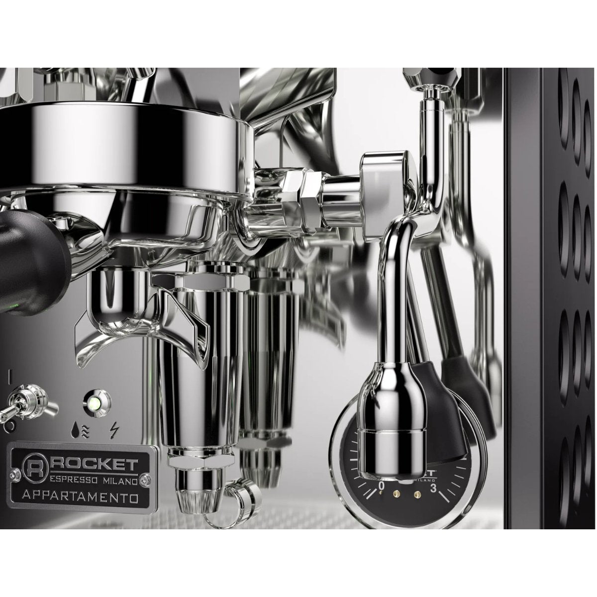 Rocket Appartamento TCA Espresso Machine + Giannino Grinder + Wooden Kit - Home Bundle Kit