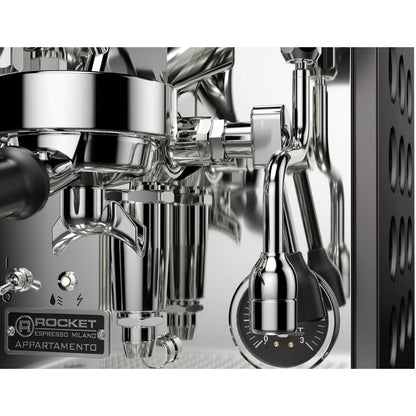 Rocket Appartamento TCA Espresso Machine + Giannino Grinder + Wooden Kit - Home Bundle Kit