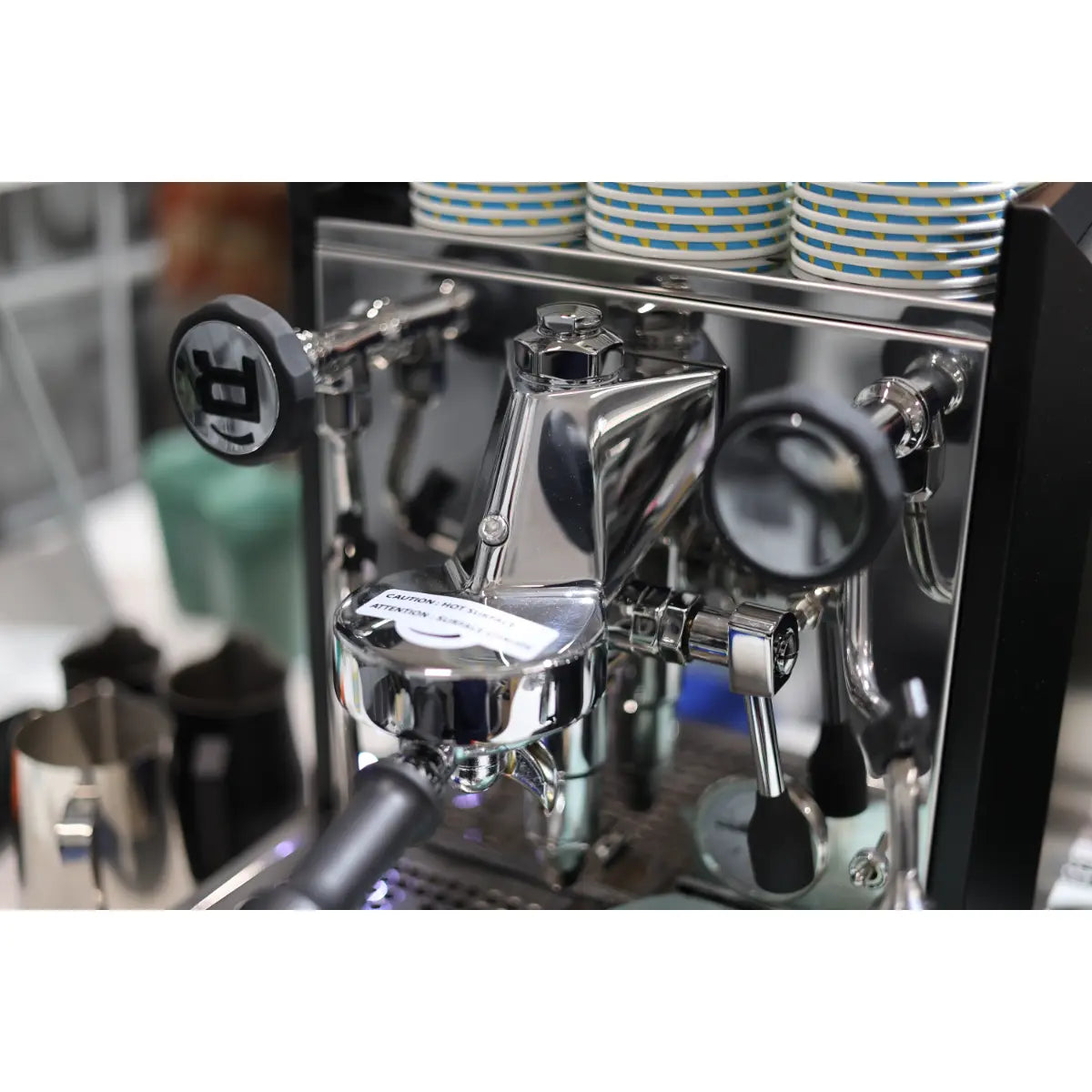 Rocket Giotto Fast Espresso Machine - OLED Display + 12 Minute Heat up Time