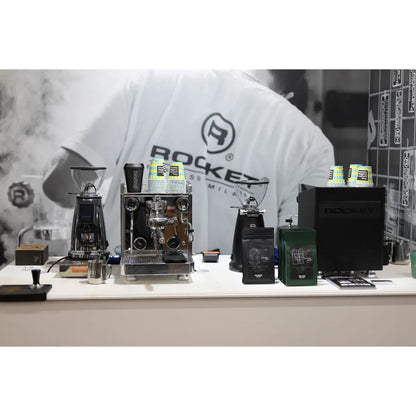 Rocket Giotto Fast Espresso Machine - OLED Display + 12 Minute Heat up Time