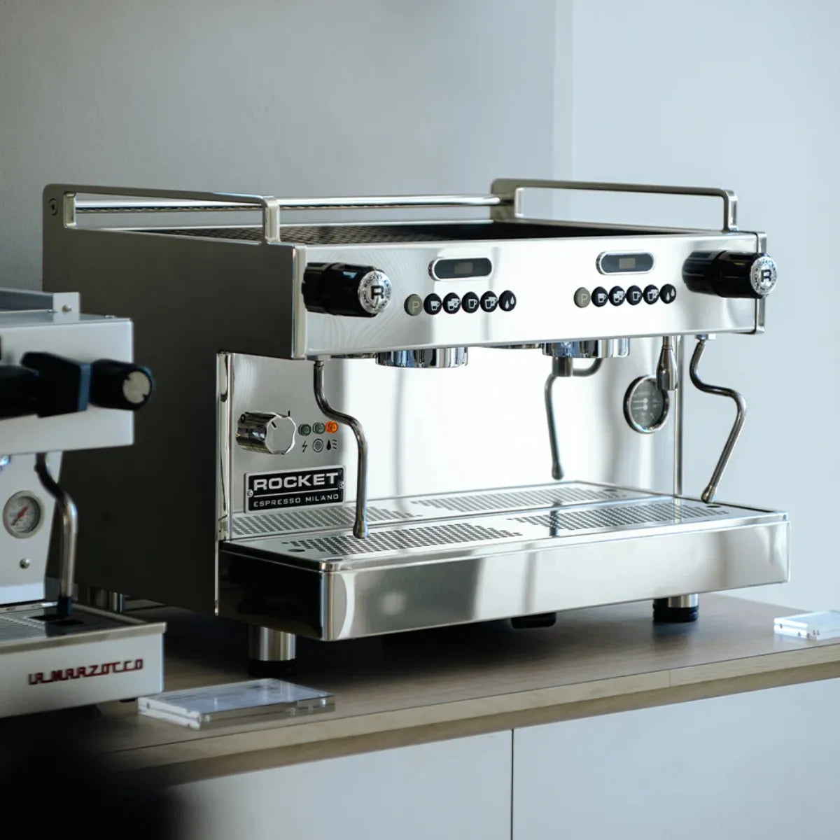 Rocket Espresso - Rocket Boxer Evo Commercial Coffee Machine - Thermosiphon Heat Exchanger - Automatic - Coffee Machine - Prime Coffee Suppliers