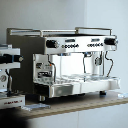 Rocket Espresso - Rocket Boxer Evo Commercial Coffee Machine - Thermosiphon Heat Exchanger - Automatic - Coffee Machine - Prime Coffee Suppliers