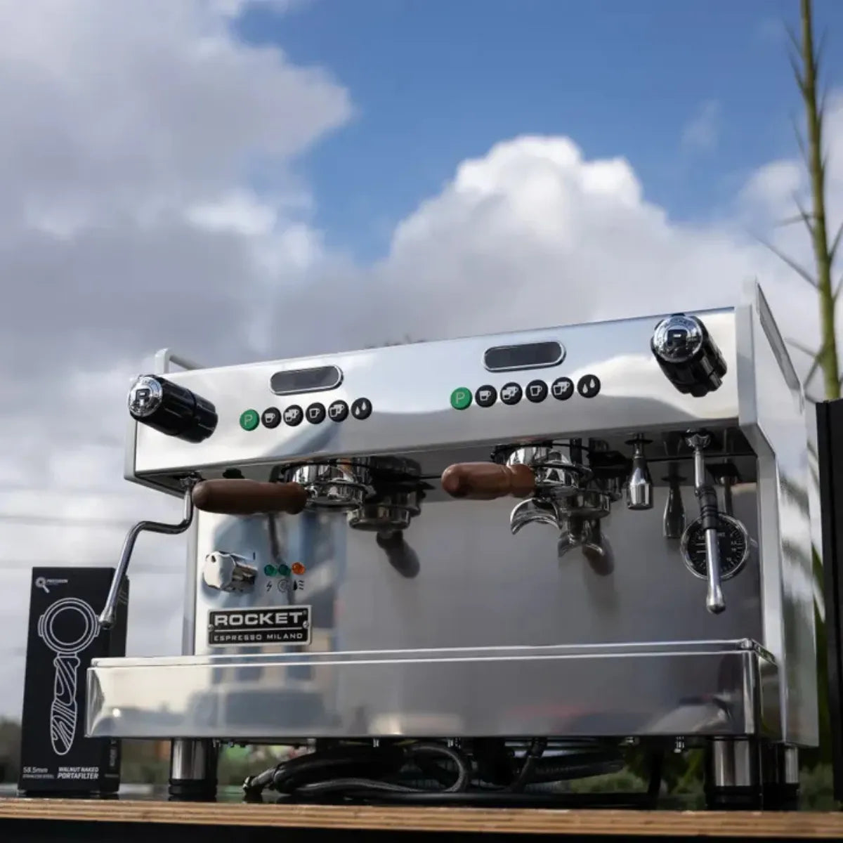 Rocket Espresso - Rocket Boxer Evo Commercial Coffee Machine - Thermosiphon Heat Exchanger - Automatic - Coffee Machine - Prime Coffee Suppliers