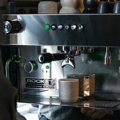 Rocket Espresso - Rocket Boxer Evo Commercial Coffee Machine - Thermosiphon Heat Exchanger - Automatic - Coffee Machine - Prime Coffee Suppliers