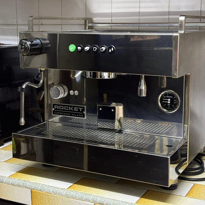 Rocket Espresso - Rocket Boxer Evo Commercial Coffee Machine - Thermosiphon Heat Exchanger - Automatic - Coffee Machine - Prime Coffee Suppliers