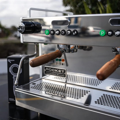 Rocket Espresso - Rocket Boxer Evo Commercial Coffee Machine - Thermosiphon Heat Exchanger - Automatic - Coffee Machine - Prime Coffee Suppliers
