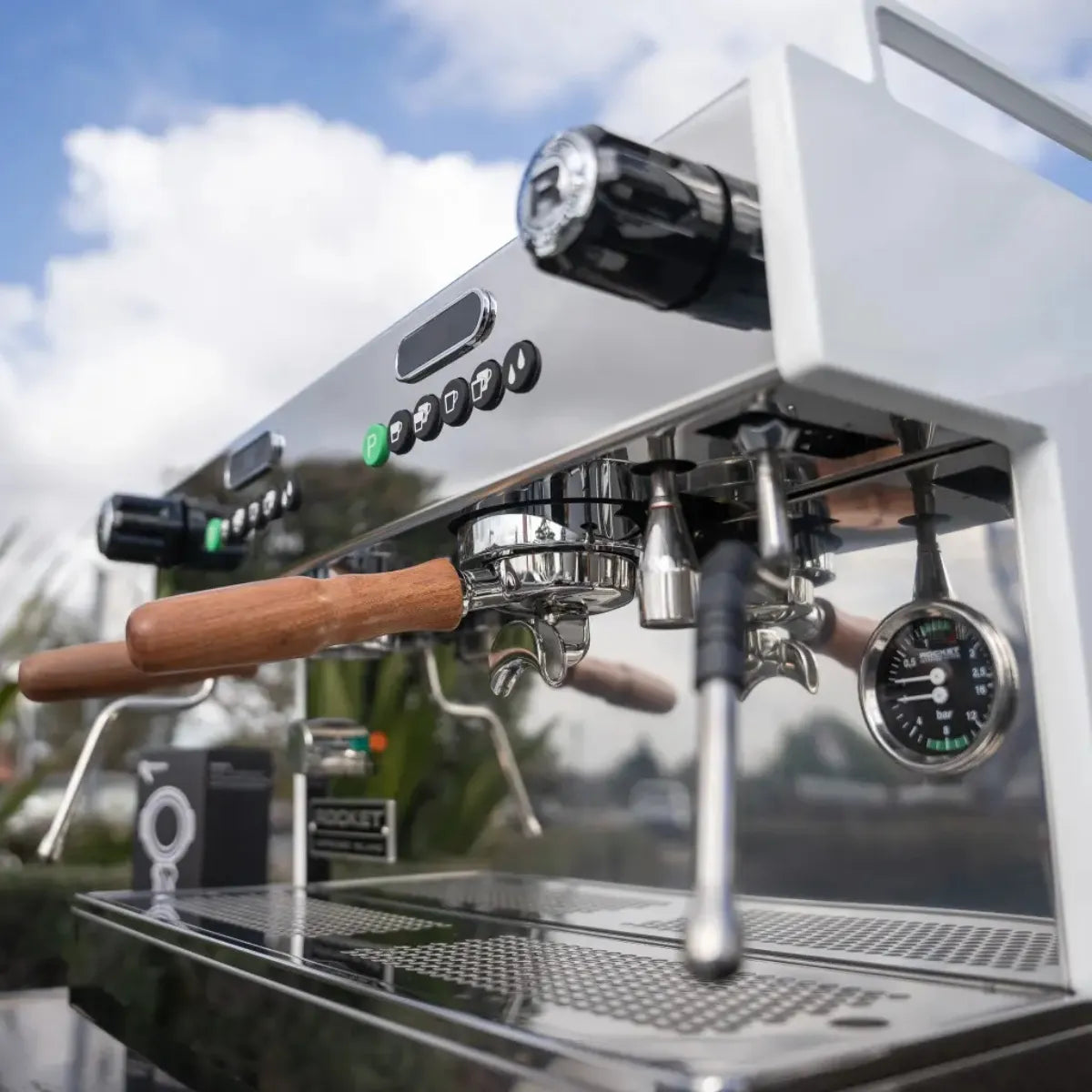 Rocket Espresso - Rocket Boxer Evo Commercial Coffee Machine - Thermosiphon Heat Exchanger - Automatic - Coffee Machine - Prime Coffee Suppliers