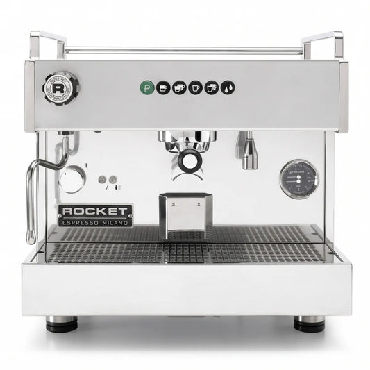 Rocket Espresso - Rocket Boxer Tank Commercial Coffee Machine - Semi Compact Heat Exchanger - Automatic - Coffee Machine - Prime Coffee Suppliers