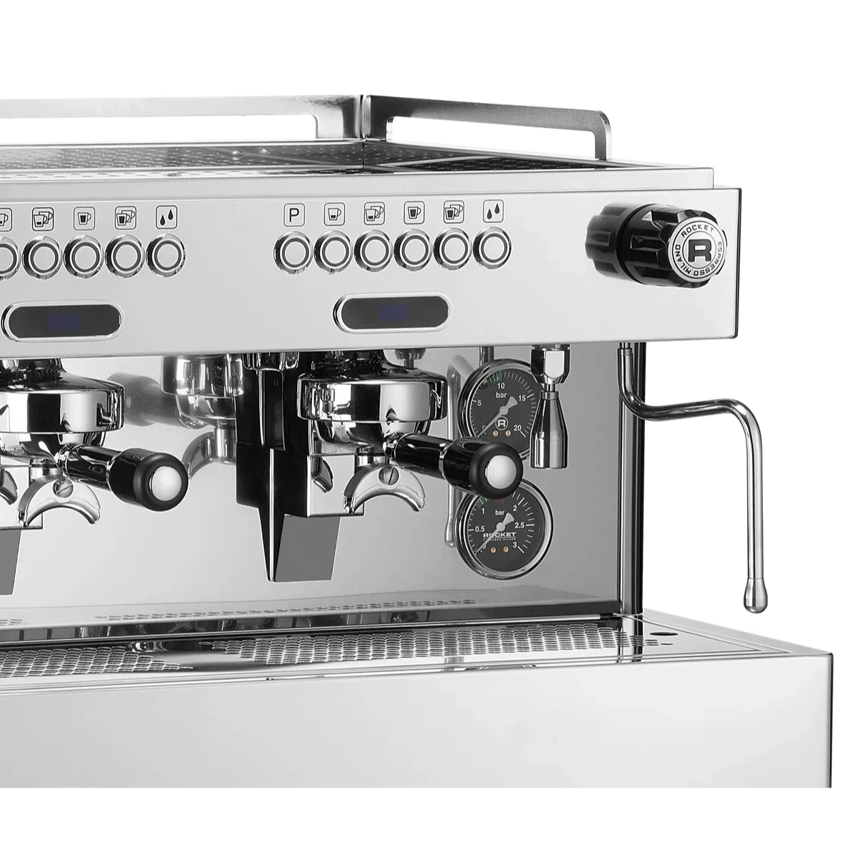 Rocket RE A Timer Thermosiphon with Dual Cool Touch Steam Wand Espresso Machine - Espresso Machine - Prime Coffee Suppliers