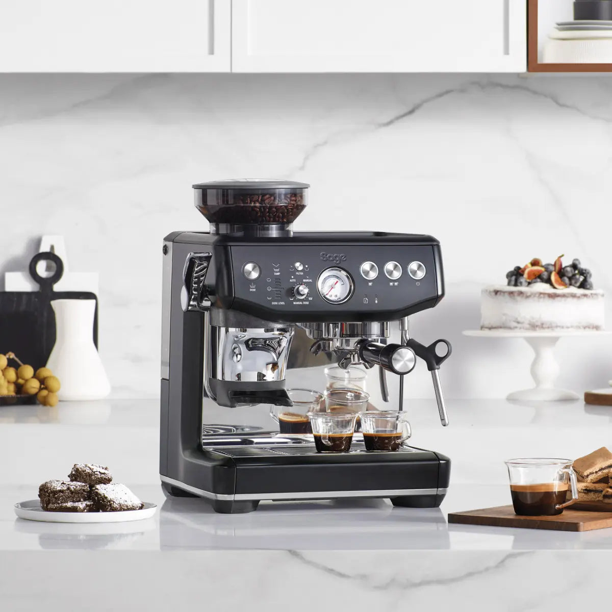 Sage the Barista Express Impress SES876BSS Espresso Machine | Manual