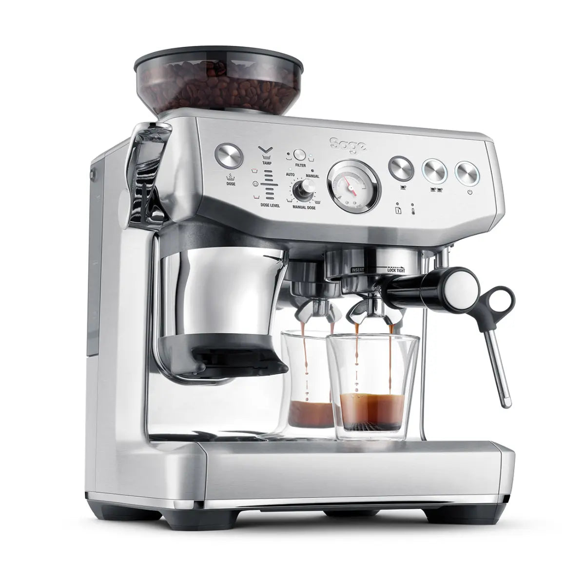 Sage the Barista Express Impress SES876BSS Espresso Machine | Manual