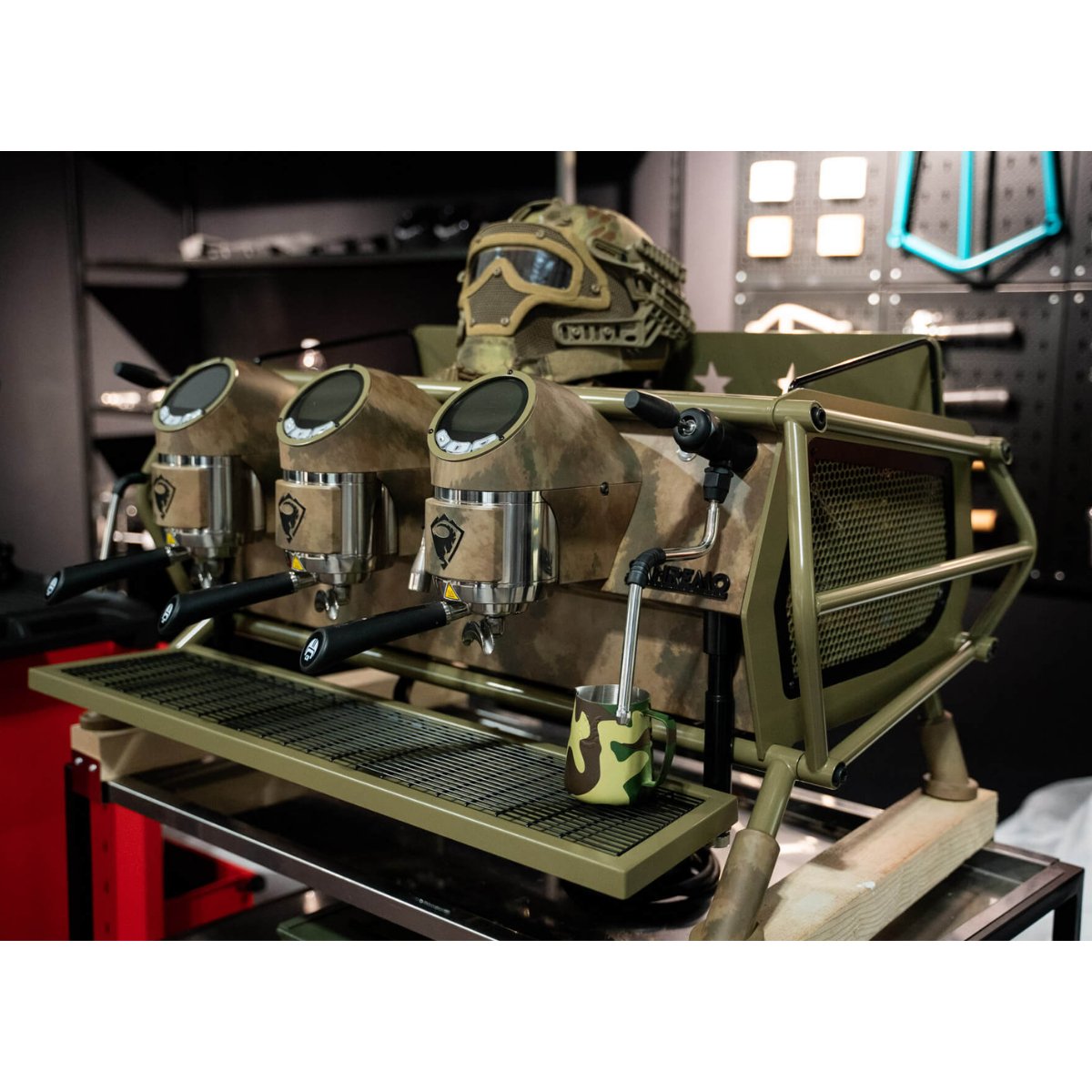 Sanremo Café Racer: Custom Made Espresso Machine 2/3 Group - Advanced Stainless Steel Boiler