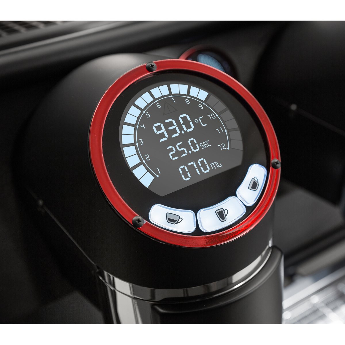 Sanremo Café Racer: Custom Made Espresso Machine 2/3 Group - Advanced Stainless Steel Boiler
