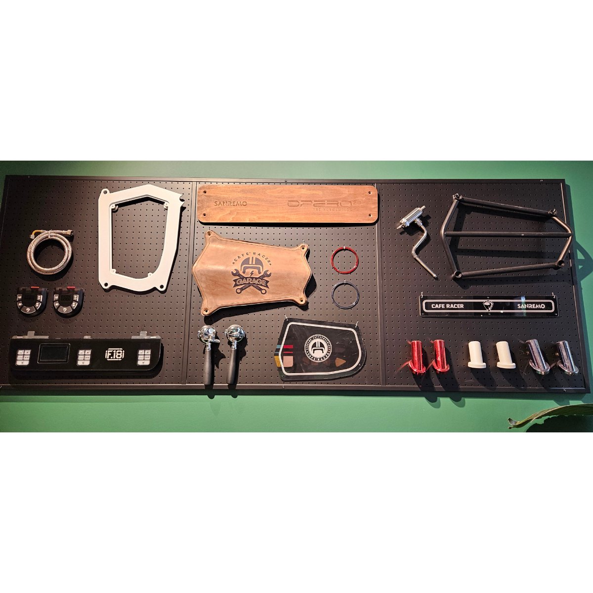 Sanremo Café Racer: Custom Made Espresso Machine 2/3 Group - Advanced Stainless Steel Boiler