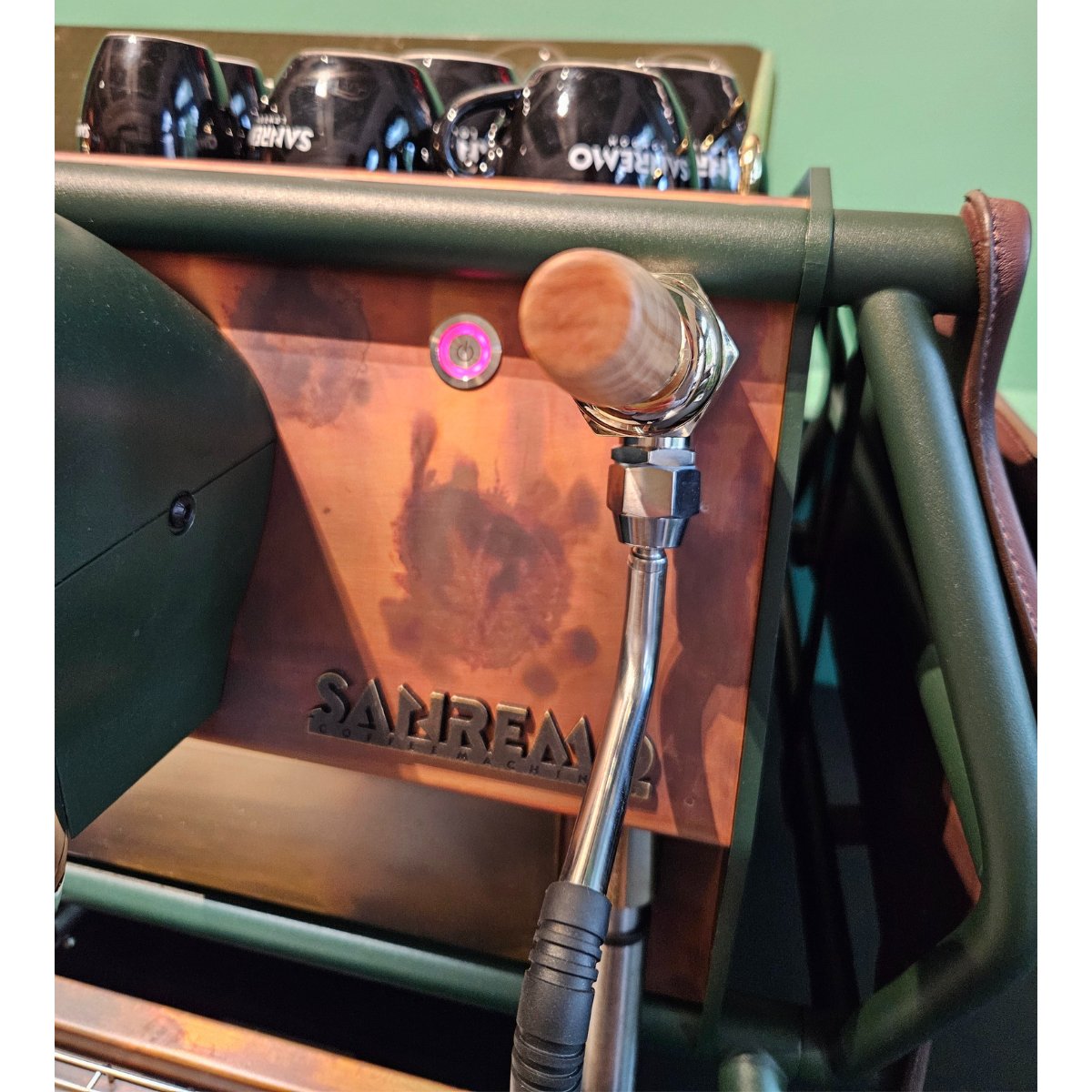 Sanremo Café Racer: Custom Made Espresso Machine 2/3 Group - Advanced Stainless Steel Boiler