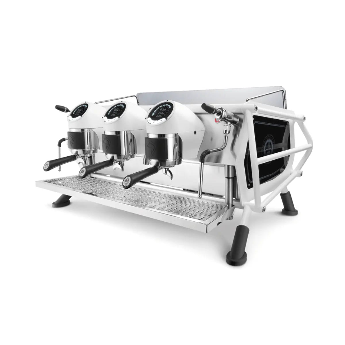 Sanremo Café Racer: Custom Made Espresso Machine 2/3 Group - Advanced Stainless Steel Boiler White